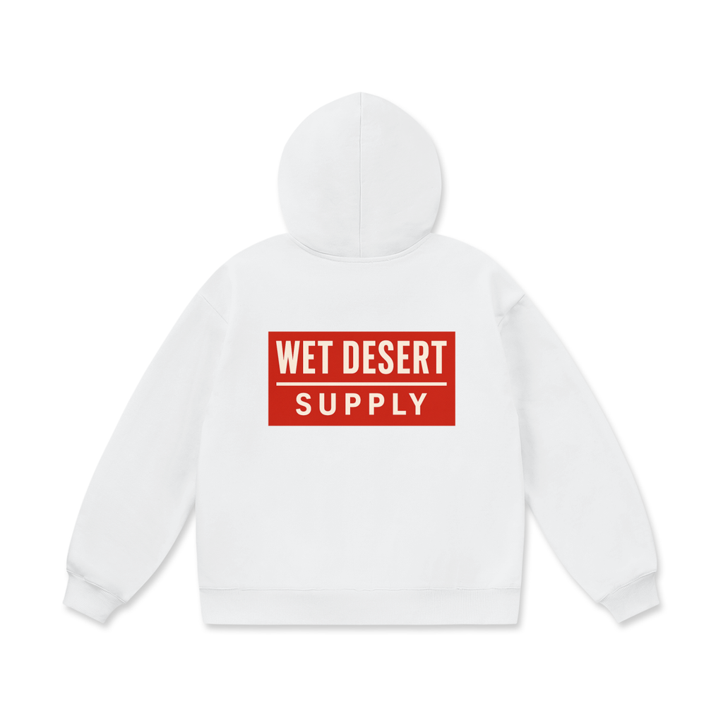 Heavyweight Red OG Box Hoodie