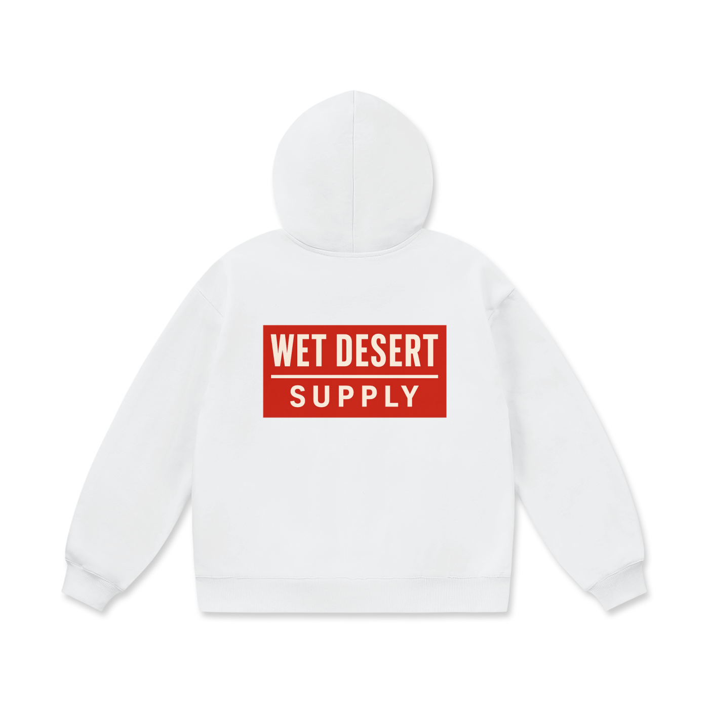 Heavyweight Red OG Box Hoodie