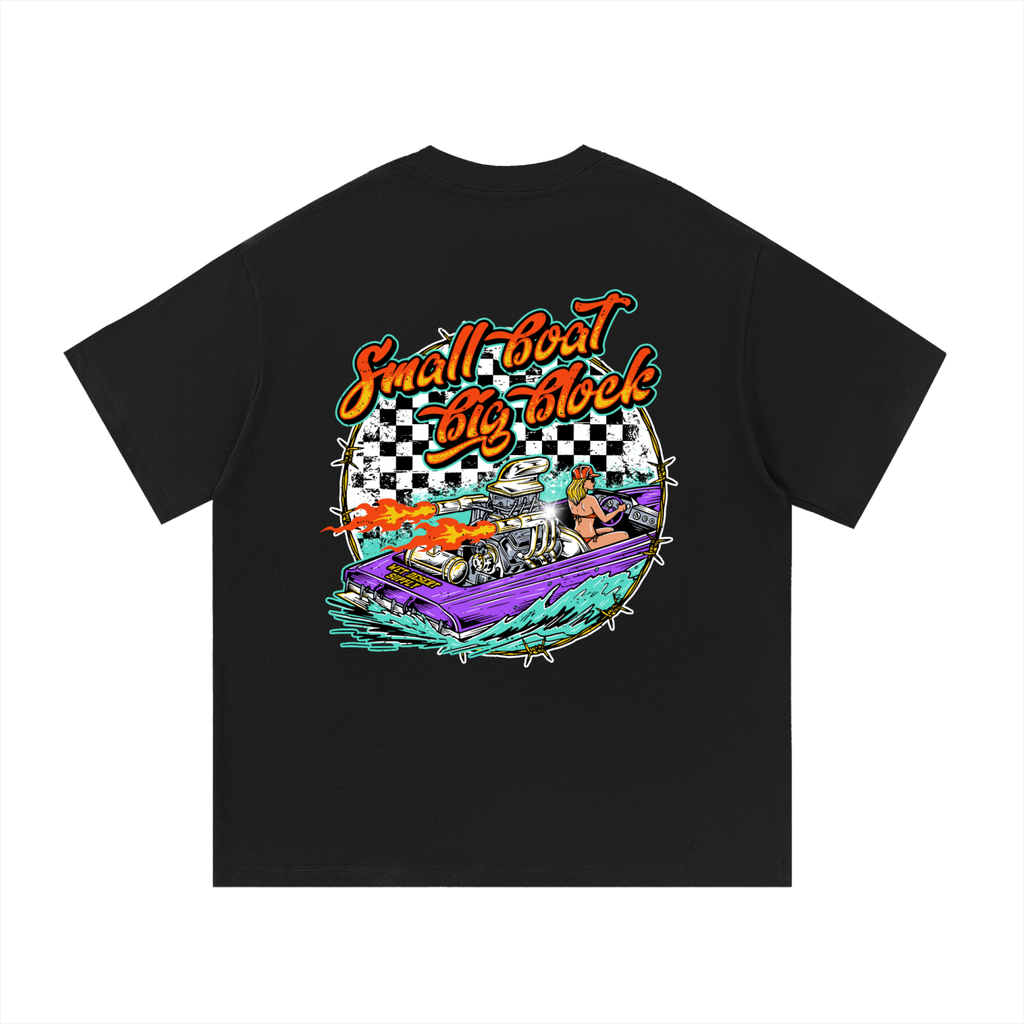 Small Boat Big Block T-Shirt