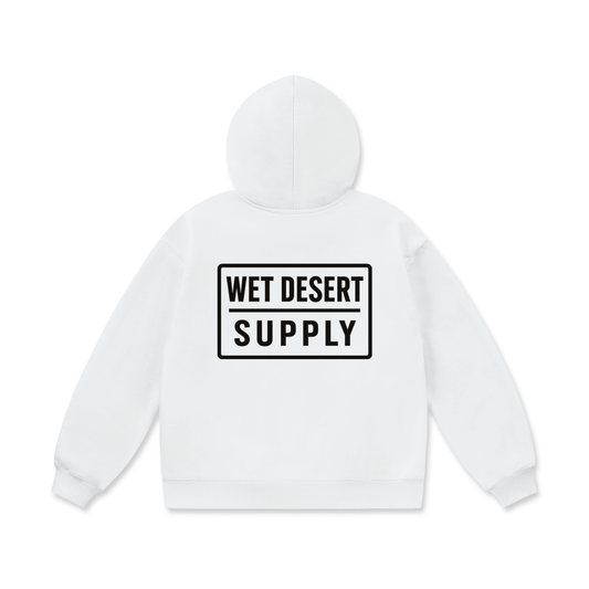 Heavyweight White OG Hoodie