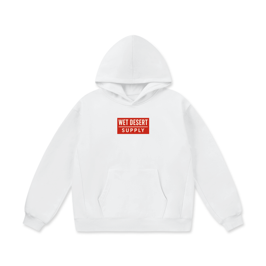 Heavyweight Red OG Box Hoodie
