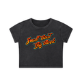 Small Boat Big Block Crop Top