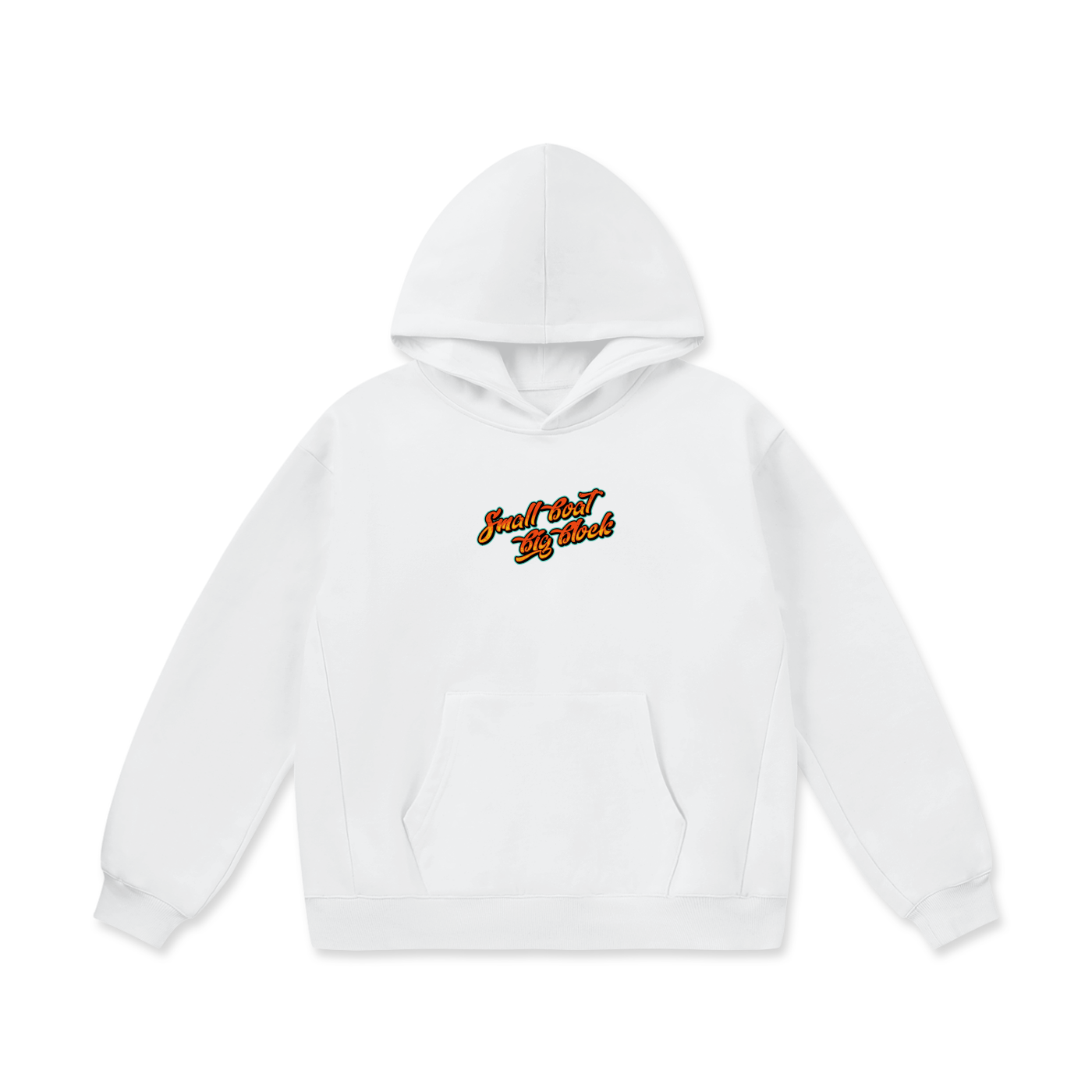 Small Boat Big Block Hoodie