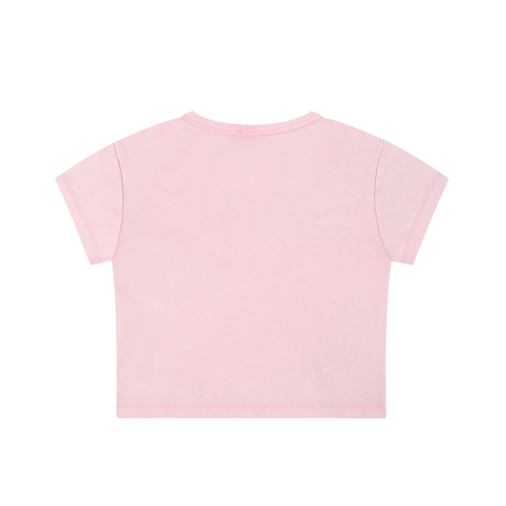 Hearted Flag Crop Top