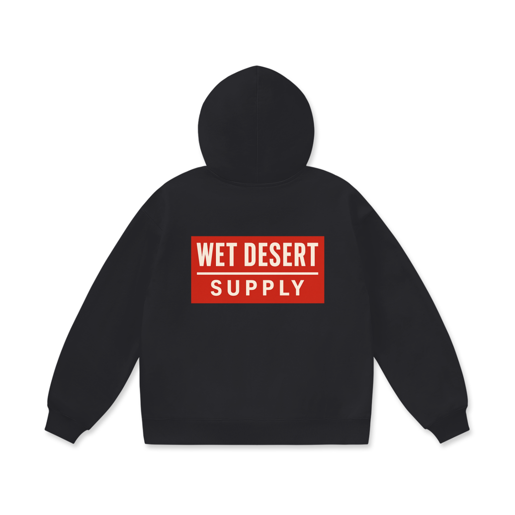 Heavyweight Red OG Box Hoodie