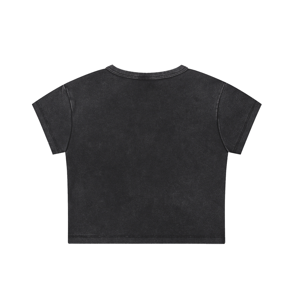 Hearted Flag Crop Top