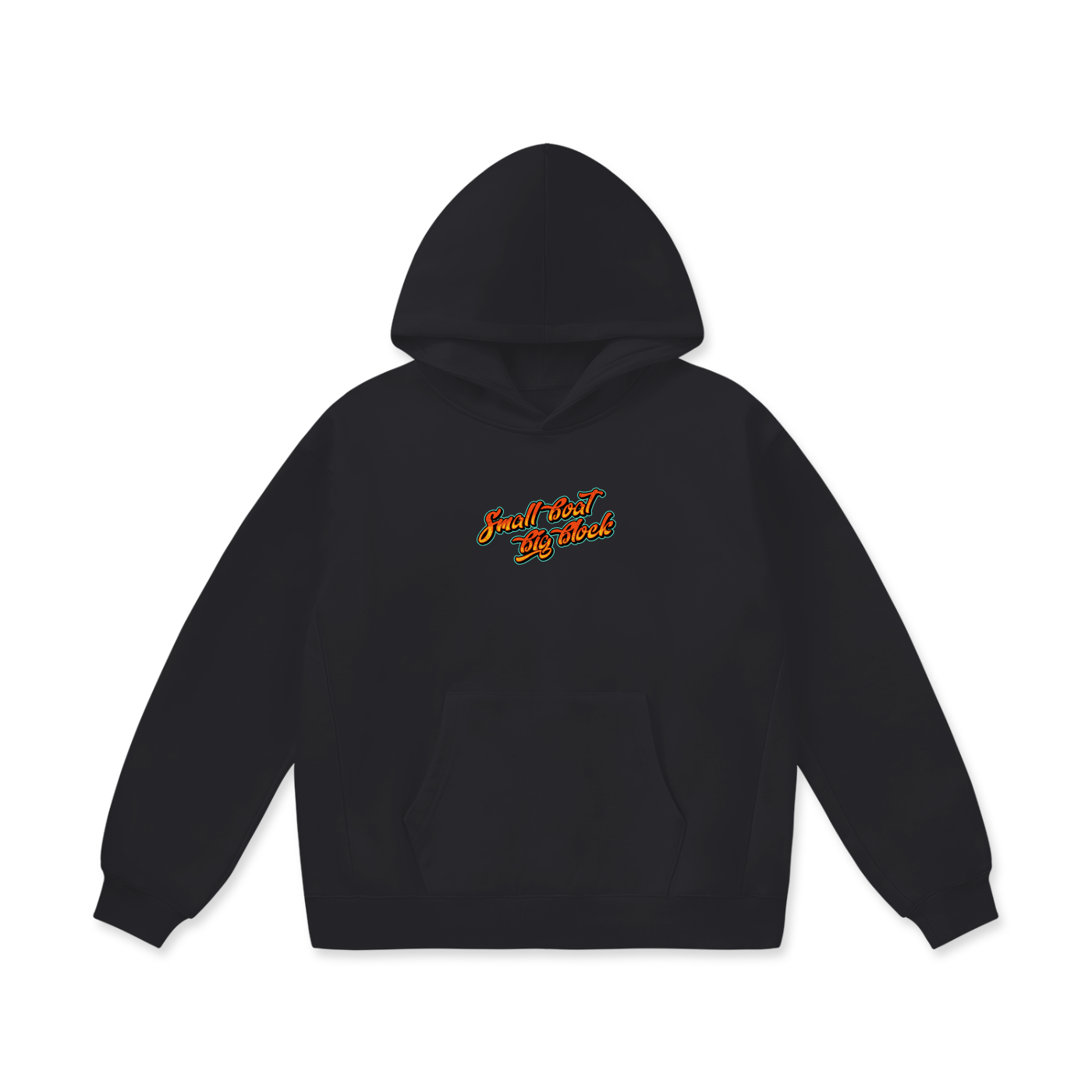 Small Boat Big Block Hoodie