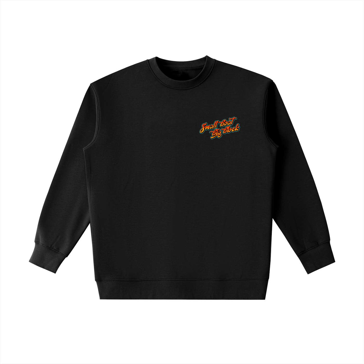 Small Boat Big Block Crewneck